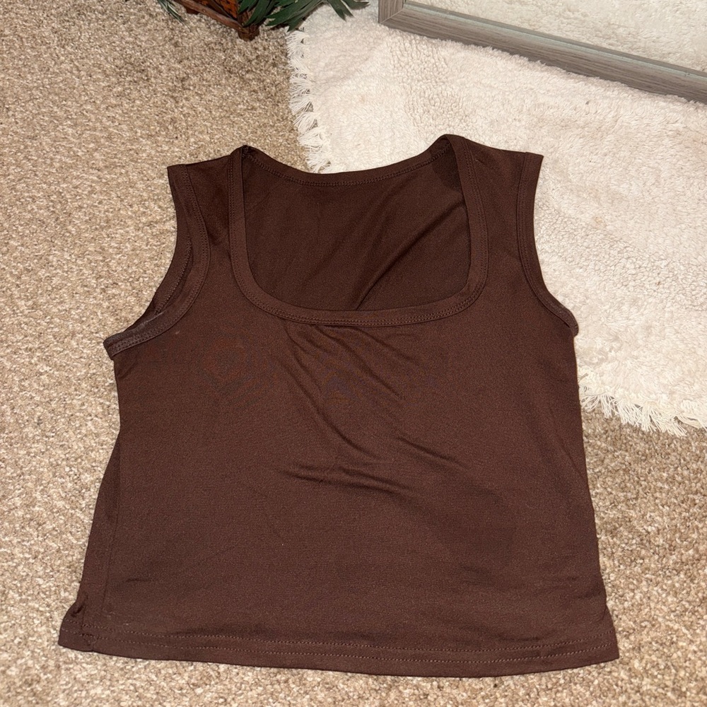 square neck tank top